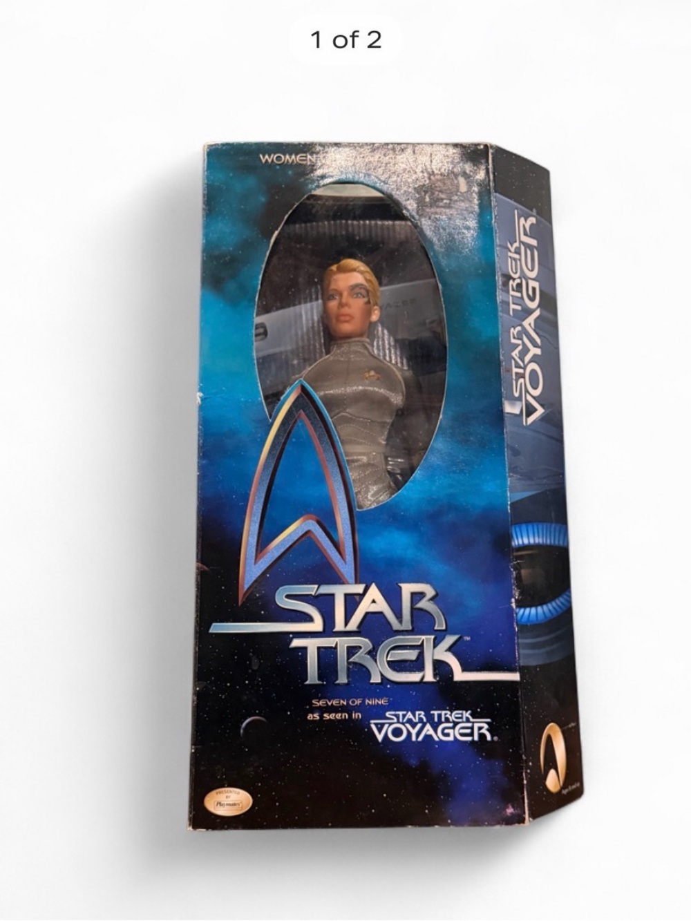 Star Trek Voyager Seven of Nine Collectible Action Figure - Blue Packaging